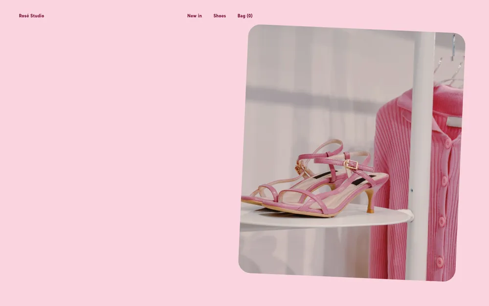 Rosé Studio, fashion online store