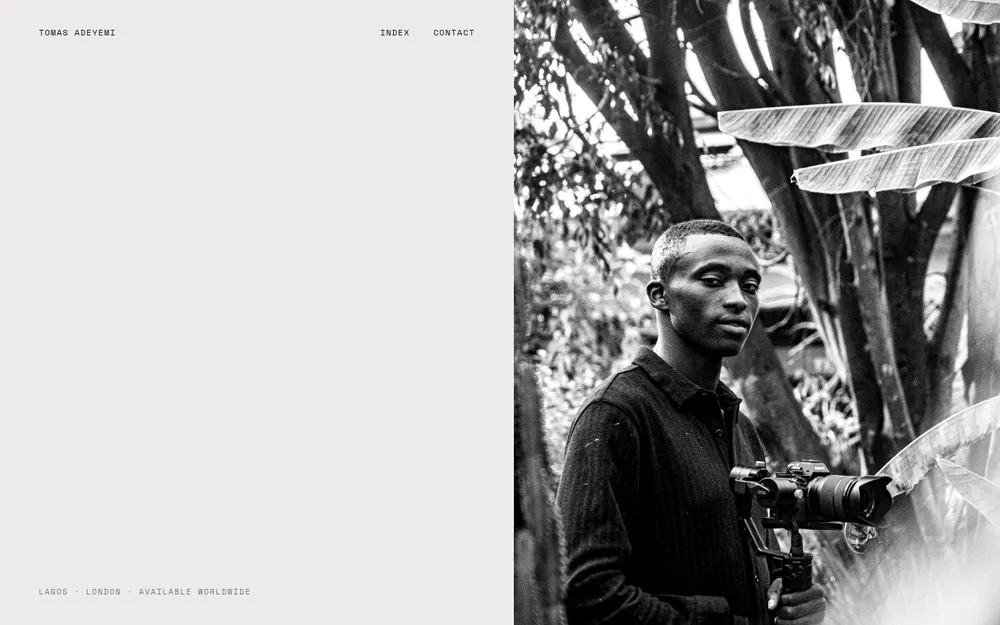 Tomas Adeyemi, portrait photographer portfolio